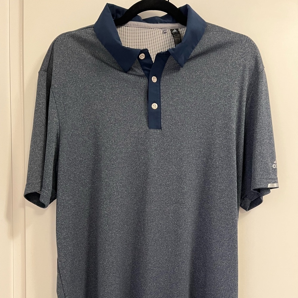 Adidas Blue Polo Shirt